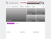 Tablet Screenshot of emlaktalebi.com